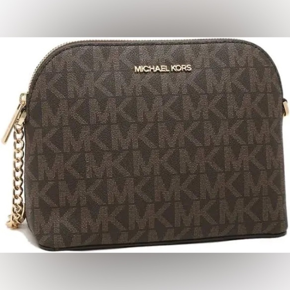 Michael Kors large dome crossbody
